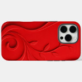 Elegante abstrakte florale Premium Mode Case-Mate iPhone Hülle (Rückseite (Horizontal))