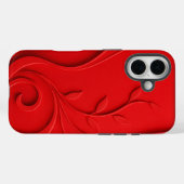 Elegante abstrakte florale Premium-mode Case-Mate iPhone Hülle (Rückseite (Horizontal))
