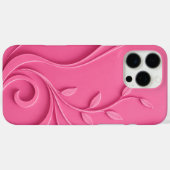 Elegante abstrakte florale Premium Mode Case-Mate iPhone Hülle (Rückseite (Horizontal))