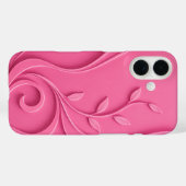 Elegante abstrakte florale Premium-Style Case-Mate iPhone Hülle (Rückseite (Horizontal))