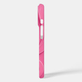 Elegante abstrakte florale Premium-Style Case-Mate iPhone Hülle (Rückseite / Links)