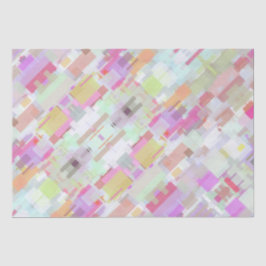 Elegante Abstrakte geometrische Alleinlage Seidenpapier