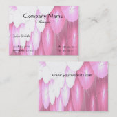 Elegante abstrakte Geschäfts-Karte Visitenkarte (Vorne/Hinten)