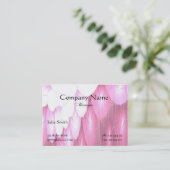 Elegante abstrakte Geschäfts-Karte Visitenkarte (Stehend Vorderseite)