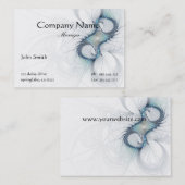 Elegante abstrakte Geschäfts-Karte Visitenkarte (Vorne/Hinten)