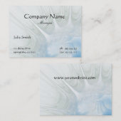 Elegante abstrakte Geschäfts-Karte Visitenkarte (Vorne/Hinten)