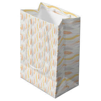 Elegante Abstrakte Geschenktasche Mittlere Geschenktüte