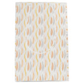 Elegante Abstrakte Geschenktasche Mittlere Geschenktüte (Vorderseite)