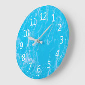 Elegante Abstrakte Kunstwerke | Wall-Uhr Große Wanduhr (Winkel)