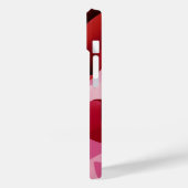 Elegante Abstrakte Lilac Rosa Farben Case-Mate iPhone Hülle (Rückseite / Links)