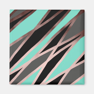 elegante abstrakte magnet