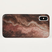 Elegante Abstrakte Malerei Case-Mate iPhone Hülle (Rückseite (Horizontal))