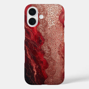 Elegante abstrakte Malerei iPhone 16 Hülle