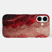 Elegante Abstrakte Malerei Case-Mate iPhone Hülle (Rückseite (Horizontal))