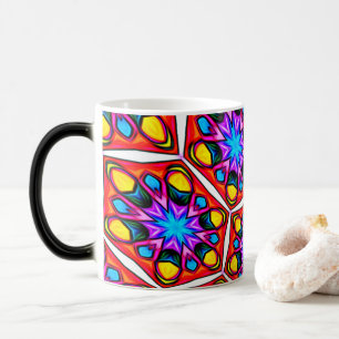 Elegante Abstrakte Muster-Tasse Verwandlungstasse