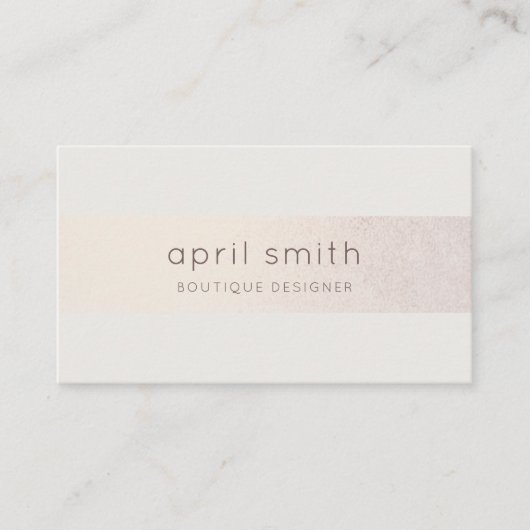 Elegante Abstrakte Rose Gold Lila Wasserfarbe Visitenkarte (Vorderseite)