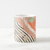 Elegante Abstrakte Tasse - Luxe Metallic & Soft Co (Mittel)