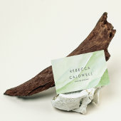 Elegante Abstrakte Wasserfarbe Visitenkarte