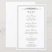 Elegante Affair minimalistische Hochzeit (Vorne/Hinten)