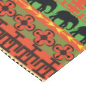 Elegante afrikanische Kwanzaa Tablecover Tischdecke (Schrägansicht)