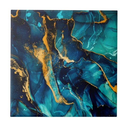 elegante Agerettiche Fliese (Vorderseite)