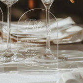 Elegante Akryllische Hochzeitskarten Acryleinladungen