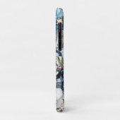 Elegante Alice im Wunderland Blue Case-Mate iPhone Hülle (Hinten/Links)