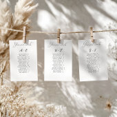 Elegante Alphabetische Hochzeitstorte