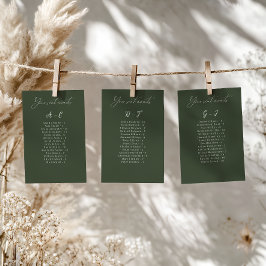 Elegante Alphabetische Hochzeitstorte