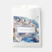 Elegante Amalfi Küstenansicht Italien Geschenktütchen (Vorderseite)