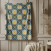 Elegante, an der Küste Inspirierte Muster Fleecedecke