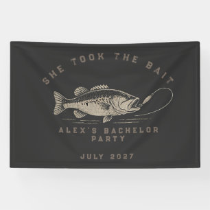 Elegante Angelreisen-Wochenend-Trip-Junggesellenab Banner