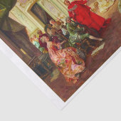 Elegante Ansammlung Motif Entdeckungsreise zur Alp Seidenpapier (Ausschnitt)