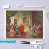 Elegante Ansammlung Motif Entdeckungsreise zur Alp Seidenpapier (Handwerk)