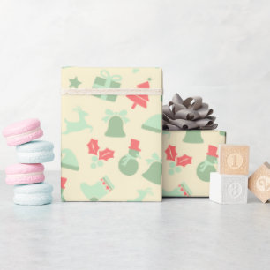 Elegante anspruchsvolle Kunsthandwerk Saisonale Ho Geschenkpapier