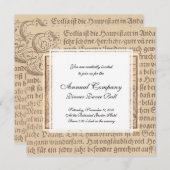 Elegante antike Karte von Sevilla / Sevilla Spanie (Vorne/Hinten)