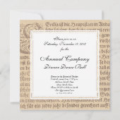 Elegante antike Karte von Sevilla / Sevilla Spanie (Rückseite)