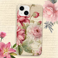 Elegante antike Vintage französische Blumenkolonie