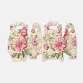 Elegante antike Vintage französische Blumenkolonie Geschenkschachtel (Ungefaltet)