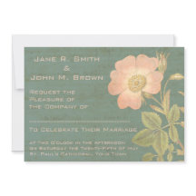 Elegante Antique Rose Vintage Verdigris Patina