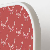 Elegante Antler Monogram Pickleball Paddle (Linke Seite)