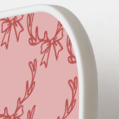 Elegante Antler Monogram Pickleball Paddle (Linke Seite)