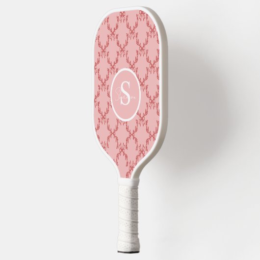 Elegante Antler Monogram Pickleball Paddle (Links)
