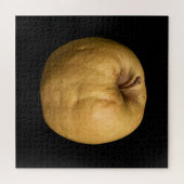 Elegante Apfelsammlung auf Schwarz Puzzle (Horizontal)