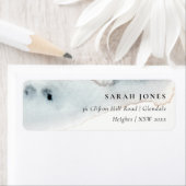 Elegante Aqua Blue Gold Aqua (Insitu)