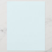 Elegante Aquamarine Foliage Blätter Naturgeschicht (Rückseite)