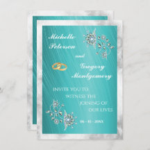 Elegante Aquamarine Hochzeit mit Kristall und Marm