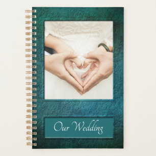 Elegante Aquamarine Hochzeit Planer