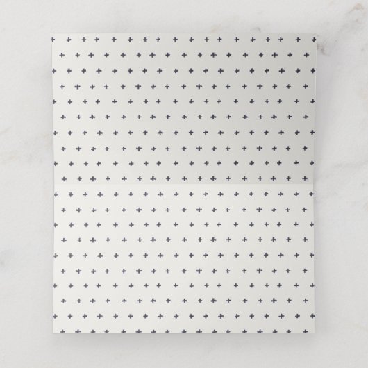 Elegante Aquamarine Hochzeit unter Wasser Platzkarte (Innenseite Aufgefaltet)