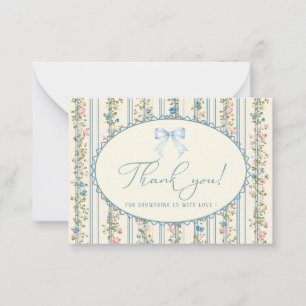 Elegante Aquarell-Frühlingswildblumen-Notizkarte Mitteilungskarte